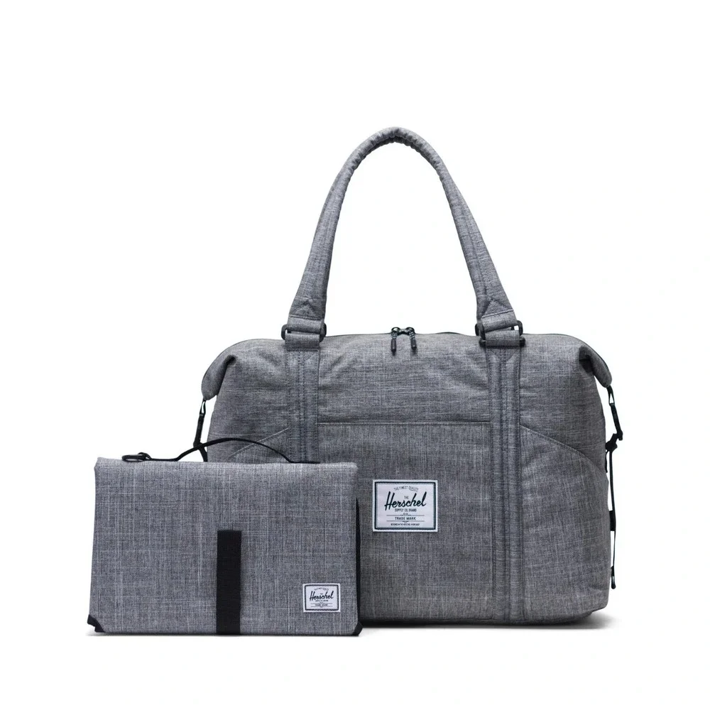 Herschel Supply‎ Co. Kids Raven Crosshatch Strand Tote Sprout Diaper Bag NWT